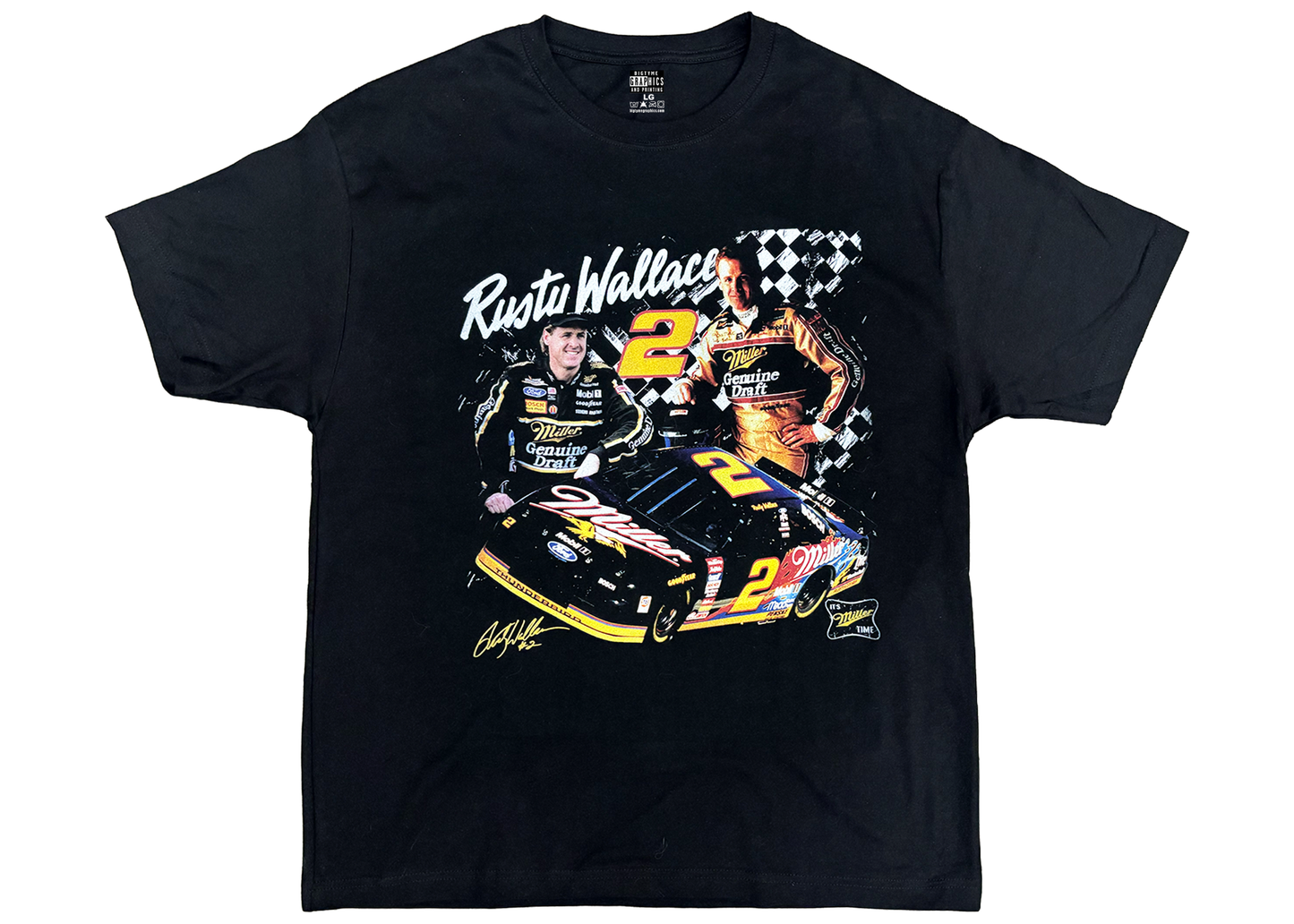 Rusty Wallace "2" Tee