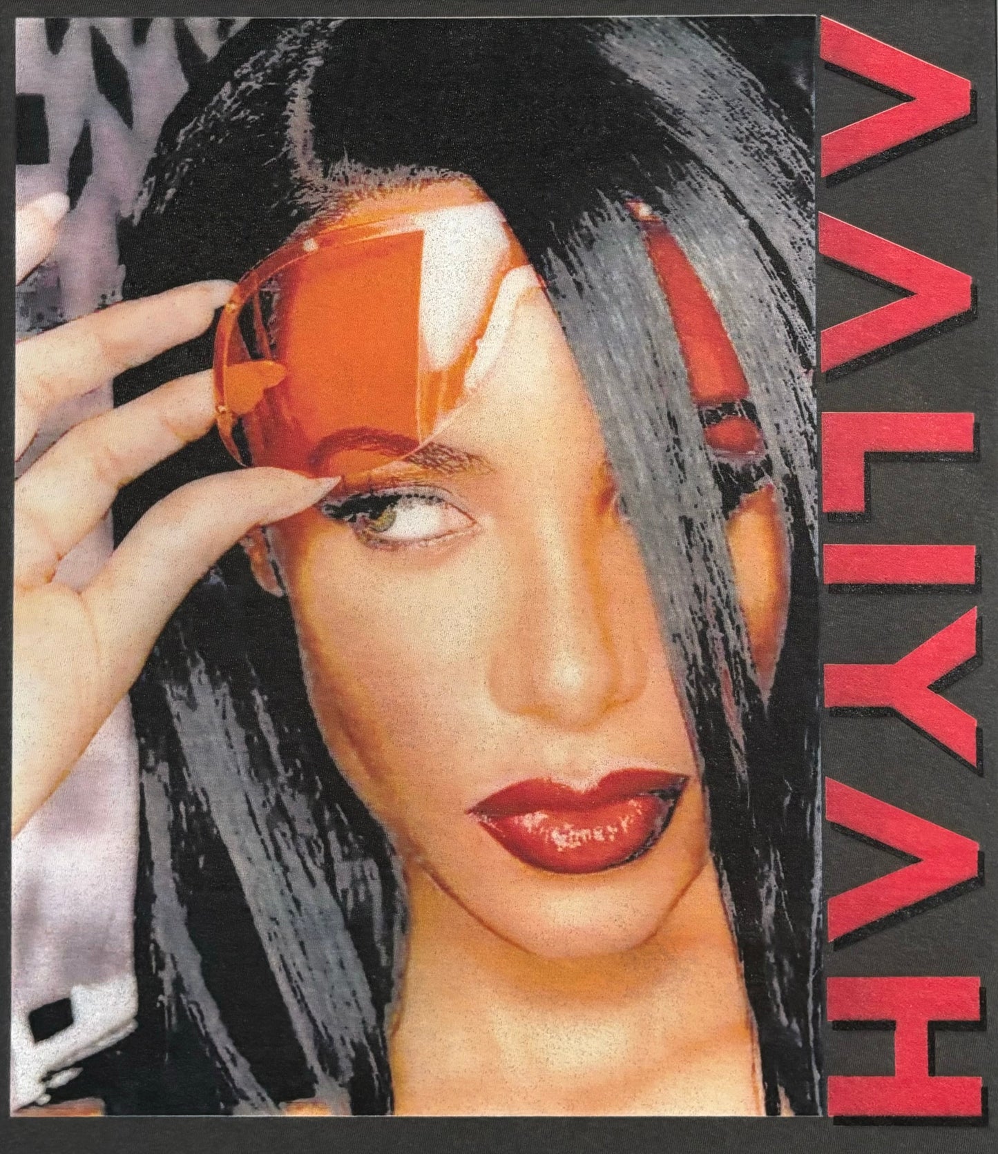 Aaliyah Graphic T-Shirt (Graphite)