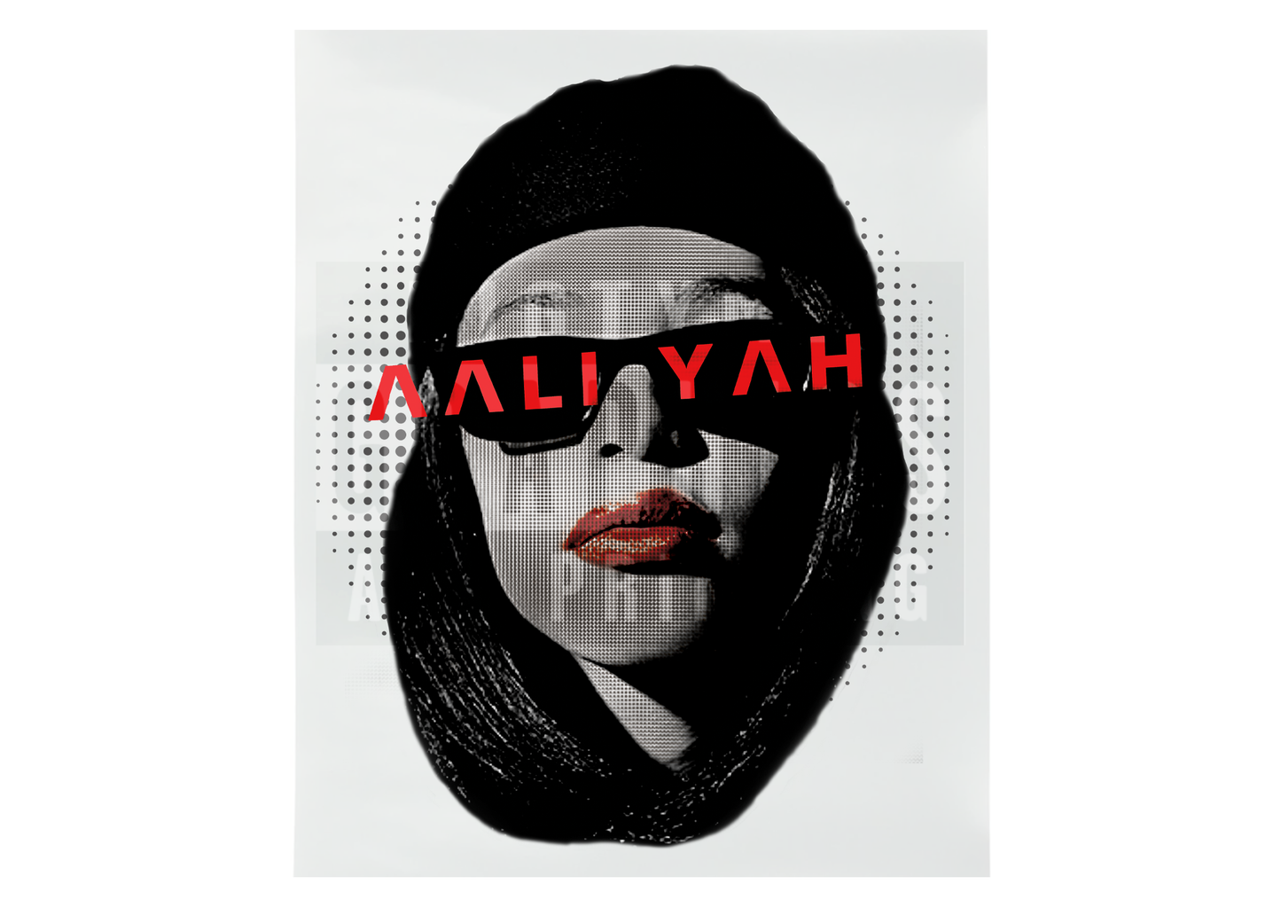 Aaliyah "Big Face" RTP DTF Transfer