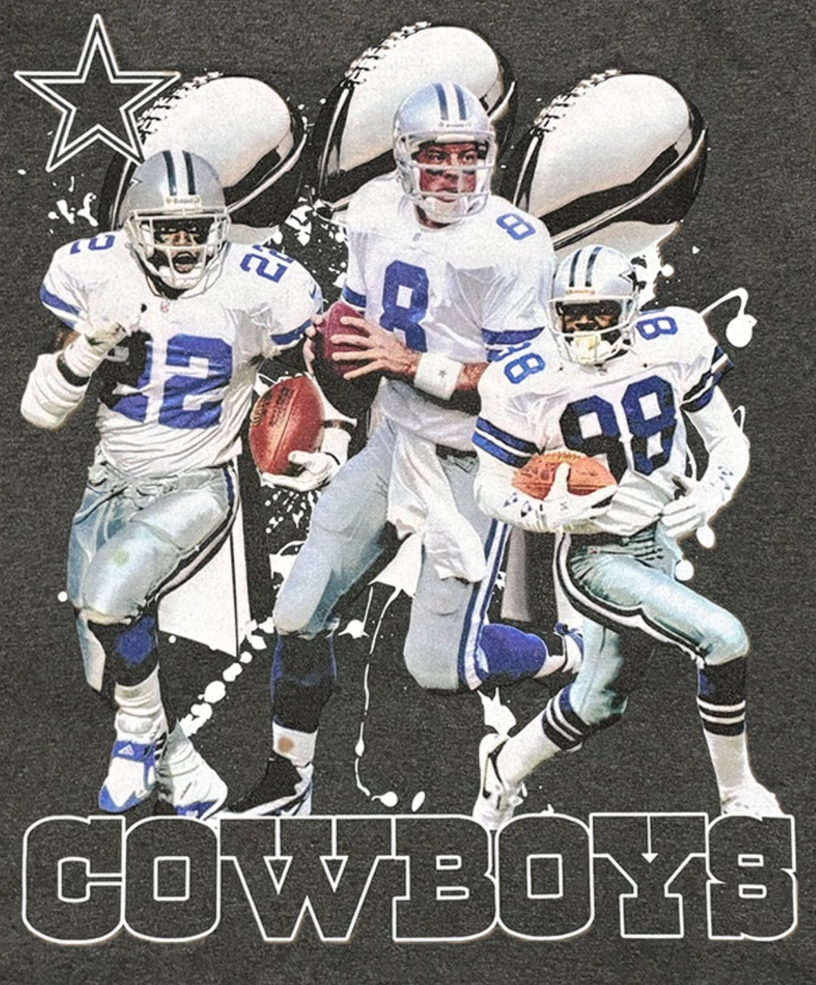90’s Cowboys Throwback Tee