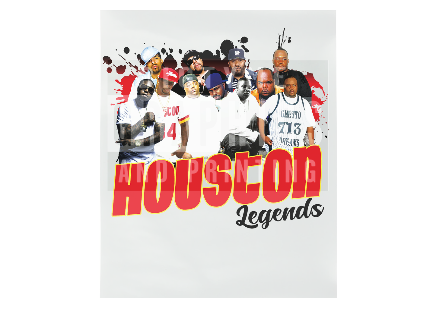 H-Town "Legends" RTP DTF Transfer