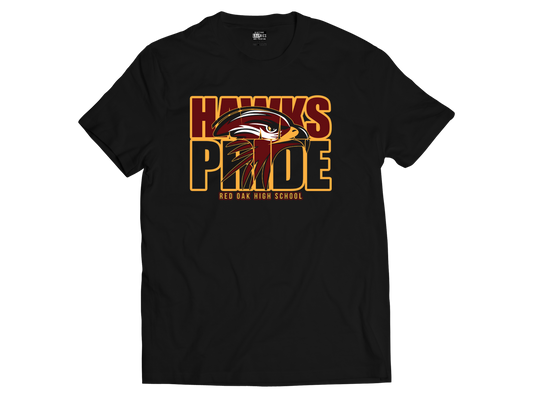 Red Oak Hawks Pride Tee
