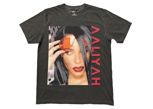 Aaliyah Graphic T-Shirt (Graphite)