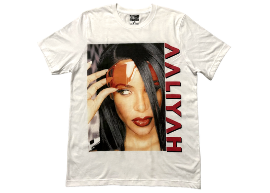 Aaliyah Graphic T-Shirt (White)