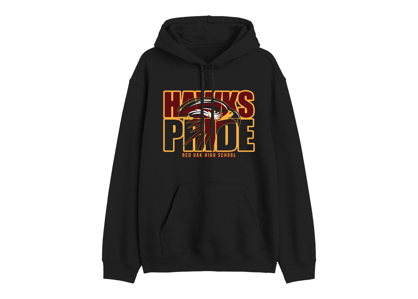 Red Oak Hawks Pride Hoodie