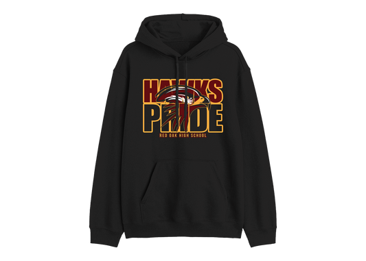 Red Oak Hawks Pride Hoodie