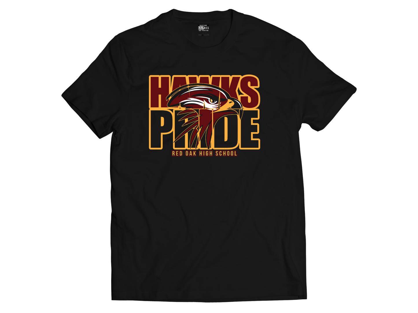 Red Oak Hawks Pride Tee