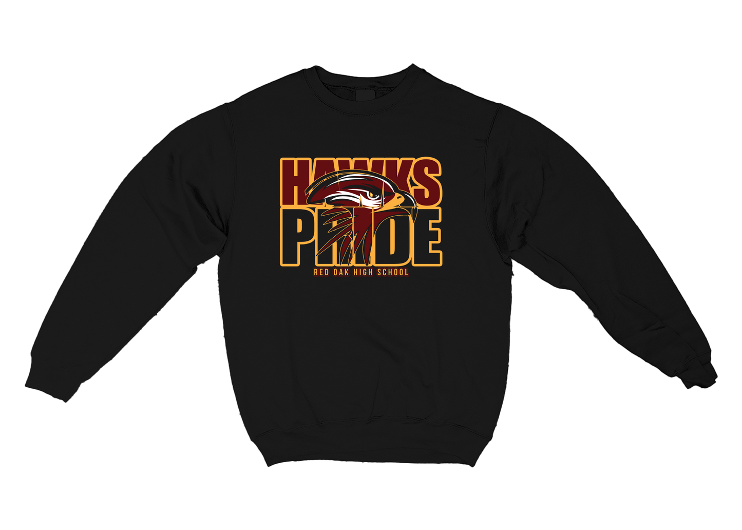 Red Oak Hawks Pride Sweatshirt