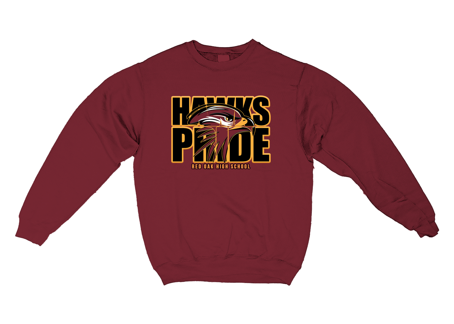Red Oak Hawks Pride Sweatshirt