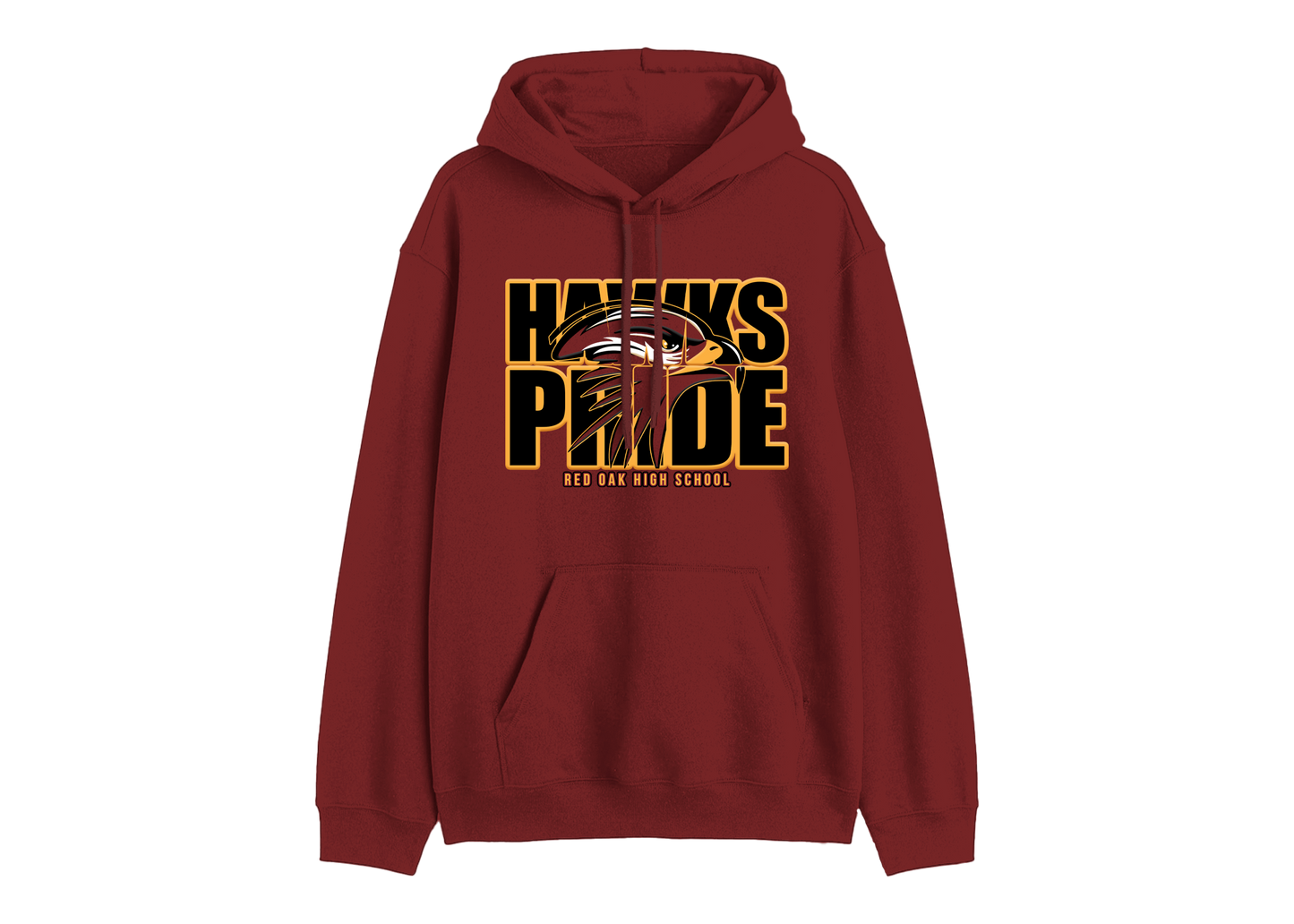 Red Oak Hawks Pride Hoodie