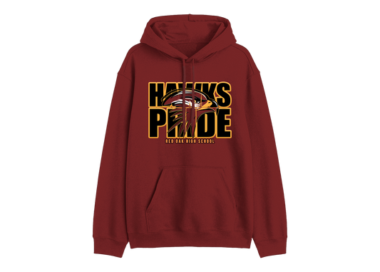 Red Oak Hawks Pride Hoodie