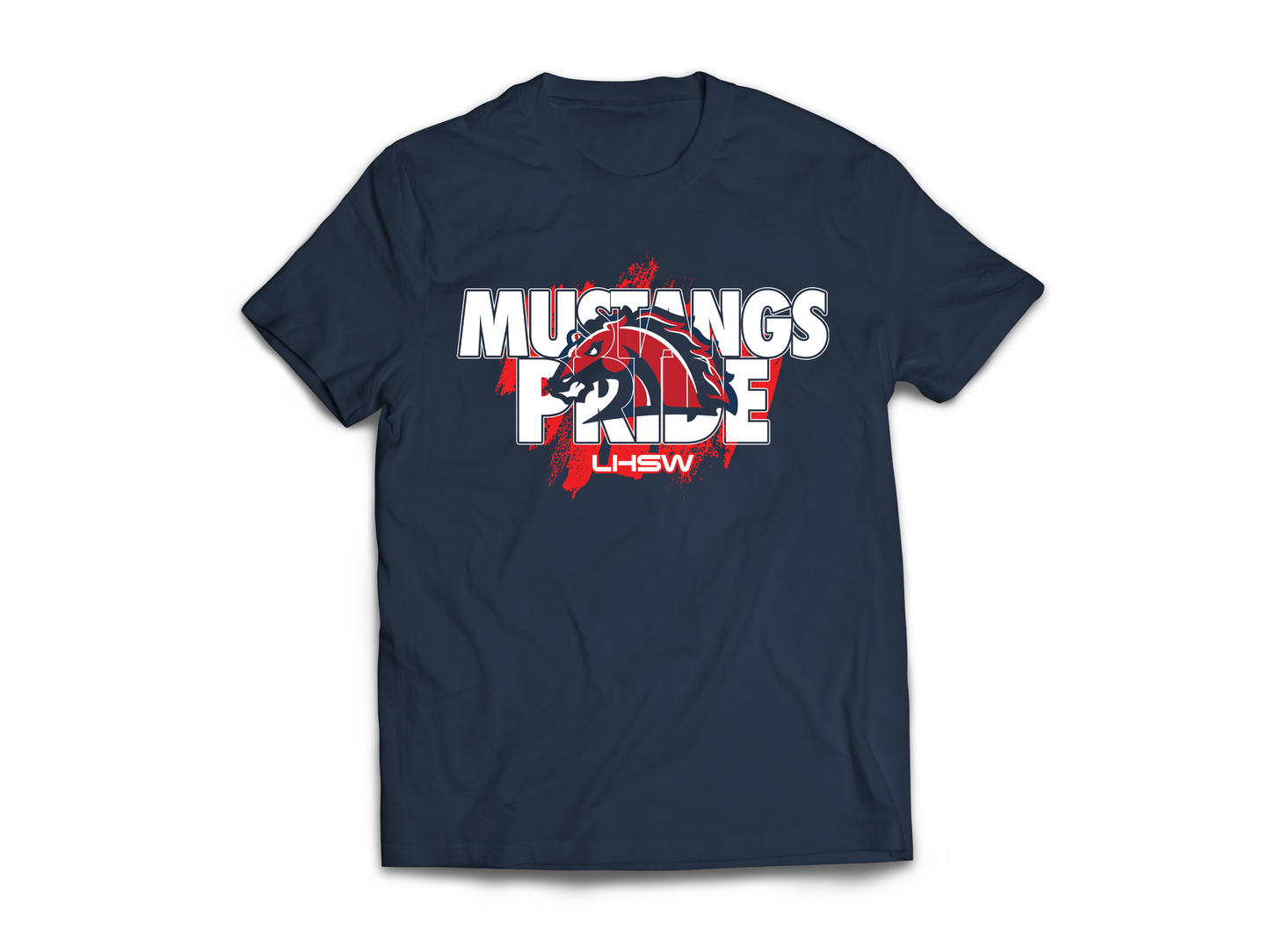 Life Mustangs Pride Tee (LHSW)