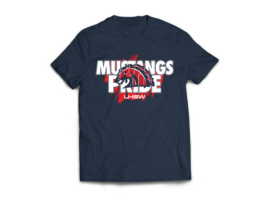 Life Mustangs Pride Tee (LHSW)
