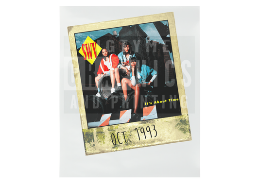 SWV "Polaroid Its About That Time" RTP DTF Transfer