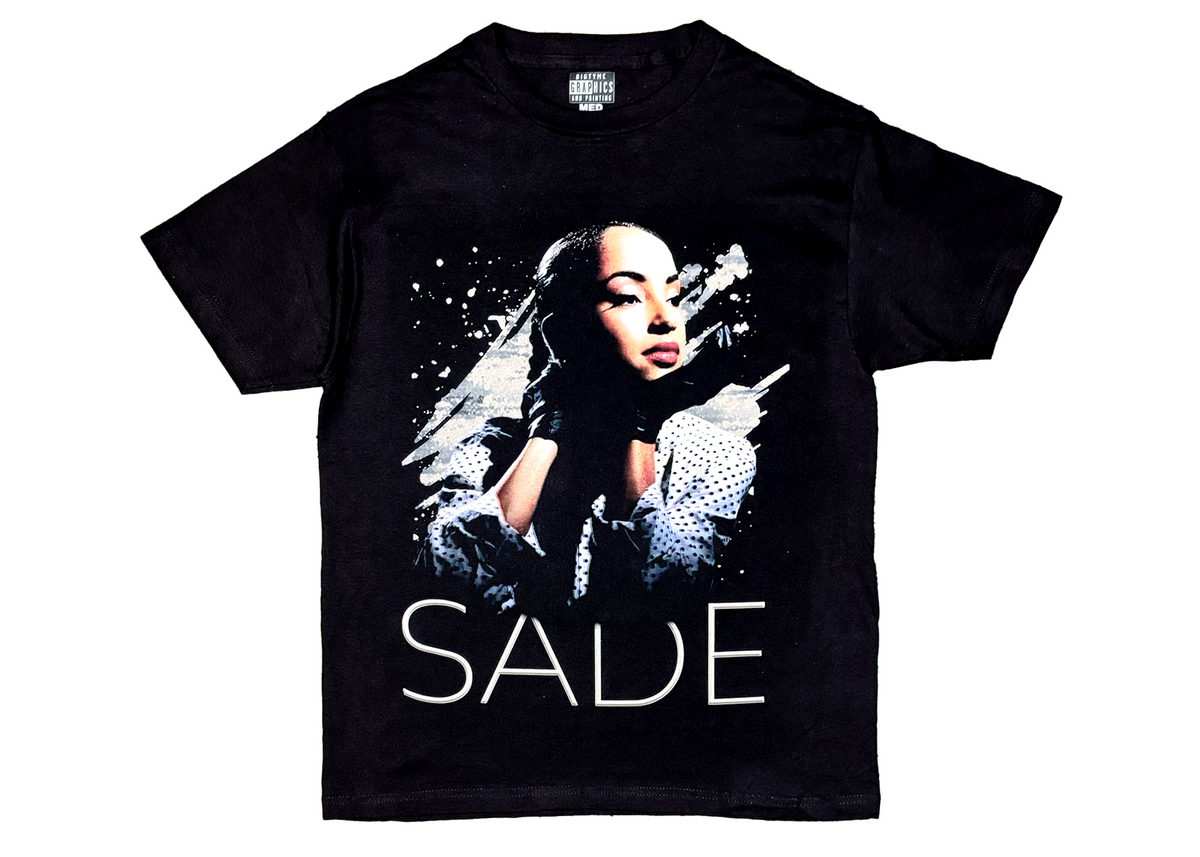Sade's Vector Sade Graphic Tee – Bigtyme Graphics and Printing