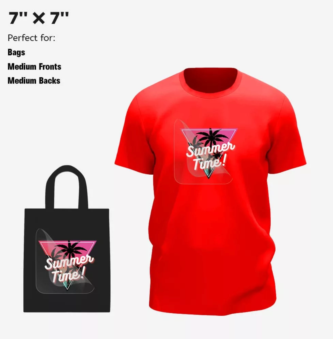 Order DTF Transfers By Size