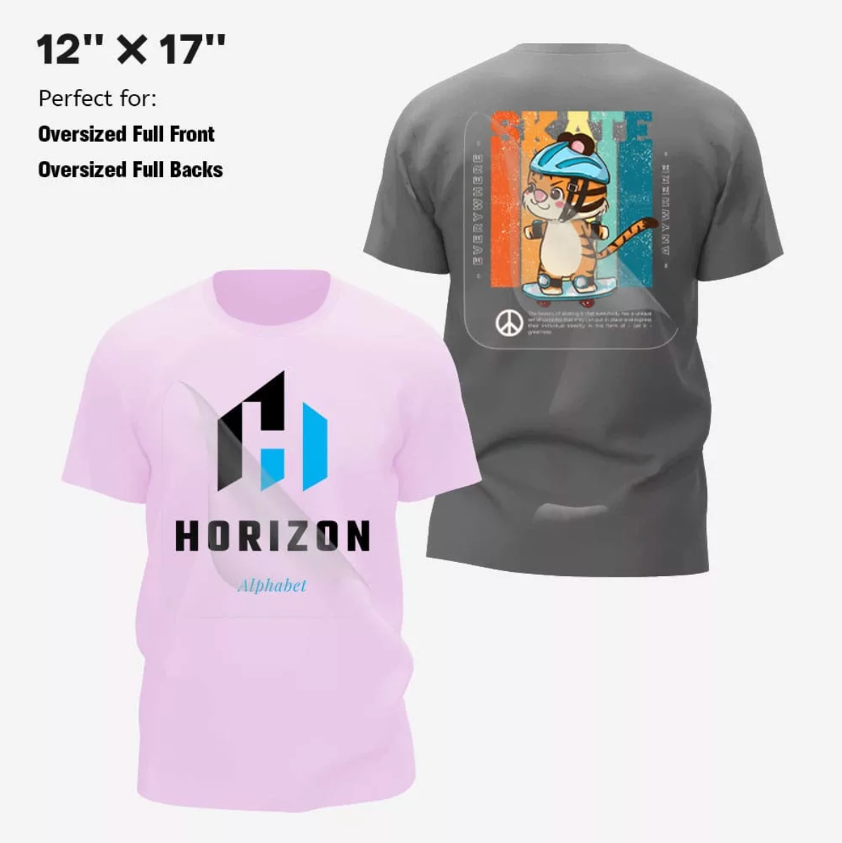 Order DTF Transfers By Size